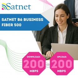 SatNet B6 business fiber 500